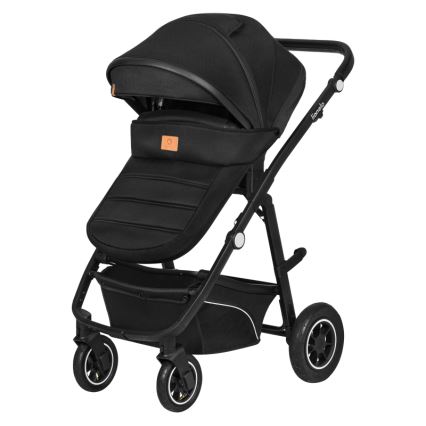 Lionelo - BIANKA 3-in-1 Combination Stroller Black Onyx