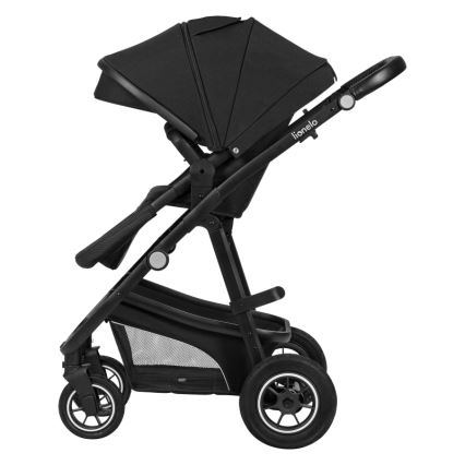 Lionelo - BIANKA 3-in-1 Combination Stroller Black Onyx