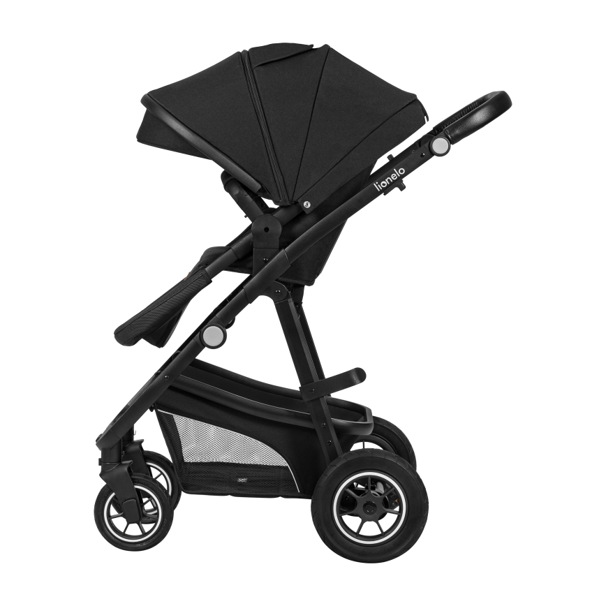 Lionelo - BIANKA 3-in-1 Combination Stroller Black Onyx