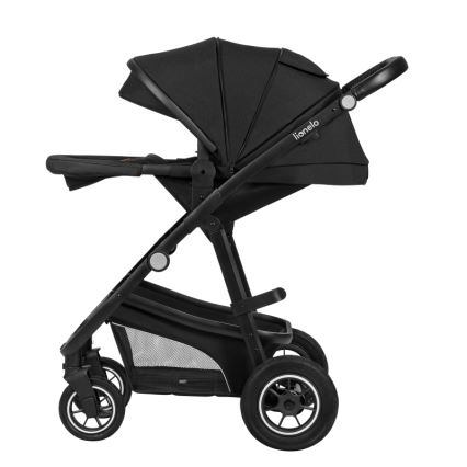 Lionelo - BIANKA 3-in-1 Combination Stroller Black Onyx