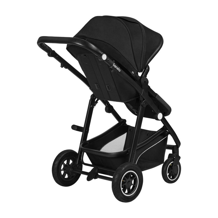 Lionelo - BIANKA 3-in-1 Combination Stroller Black Onyx
