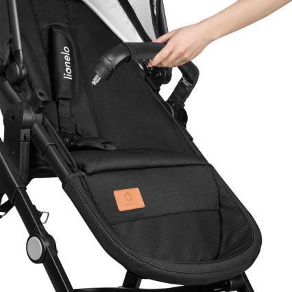 Lionelo - BIANKA 3-in-1 Combination Stroller Black Onyx