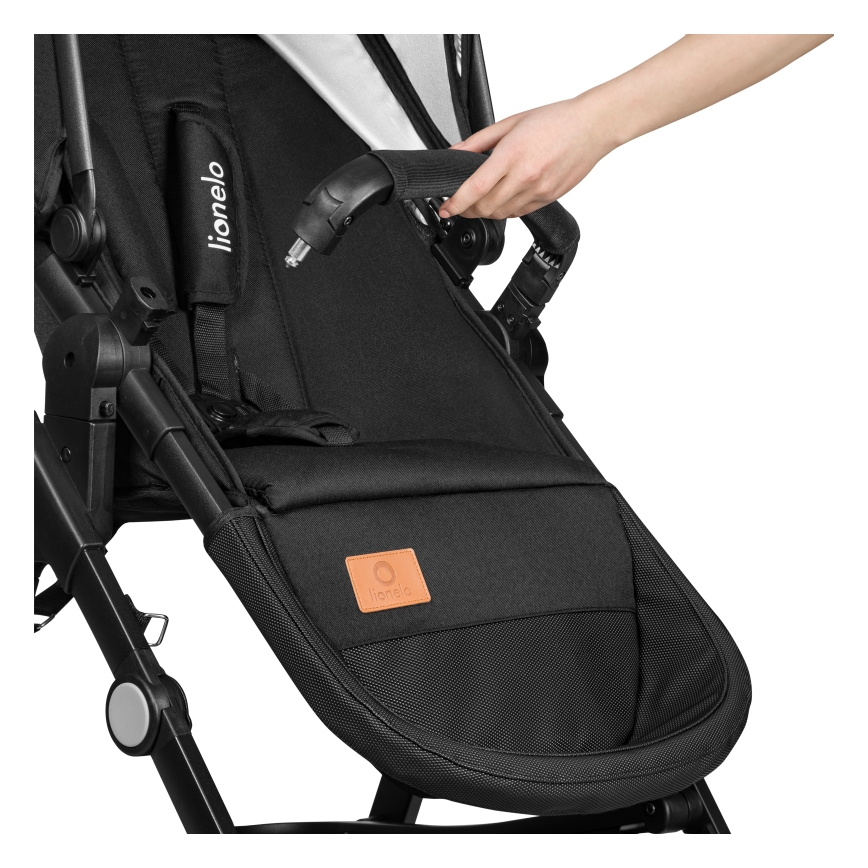Lionelo - BIANKA 3-in-1 Combination Stroller Black Onyx