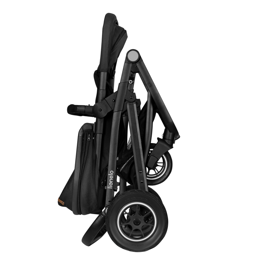 Lionelo - BIANKA 3-in-1 Combination Stroller Black Onyx