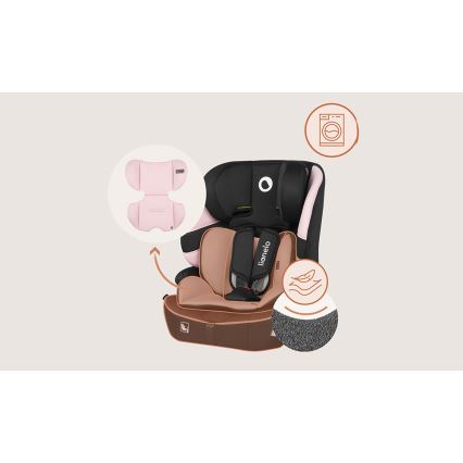 Lionelo - BILLY i-Size Car Seat 76-150 cm Baby Pink