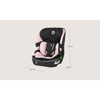 Lionelo - BILLY i-Size Car Seat 76-150 cm Baby Pink