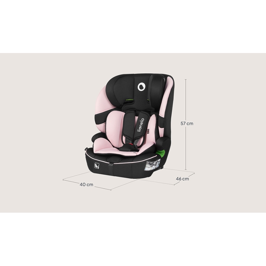 Lionelo - BILLY i-Size Car Seat 76-150 cm Baby Pink