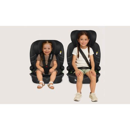 Lionelo - BILLY i-Size Car Seat 76-150 cm Black Carbon
