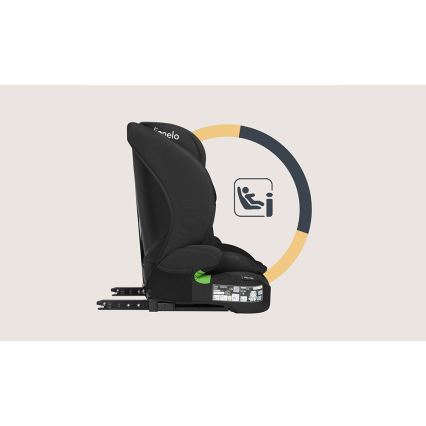 Lionelo - BILLY i-Size Car Seat 76-150 cm Black Carbon