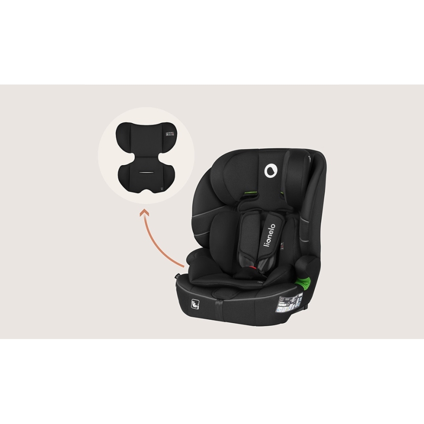 Lionelo - BILLY i-Size Car Seat 76-150 cm Black Carbon