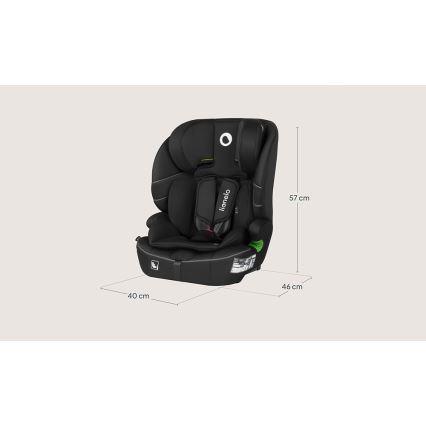 Lionelo - BILLY i-Size Car Seat 76-150 cm Black Carbon