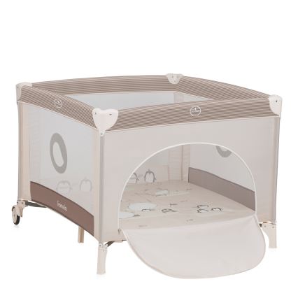 Lionelo - BONNIE Playpen Beige Sand