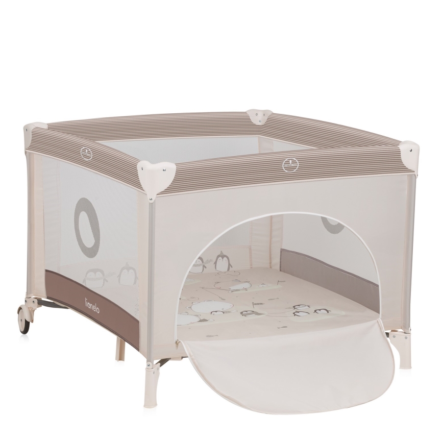 Lionelo - BONNIE Playpen Beige Sand