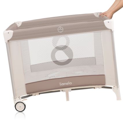 Lionelo - BONNIE Playpen Beige Sand