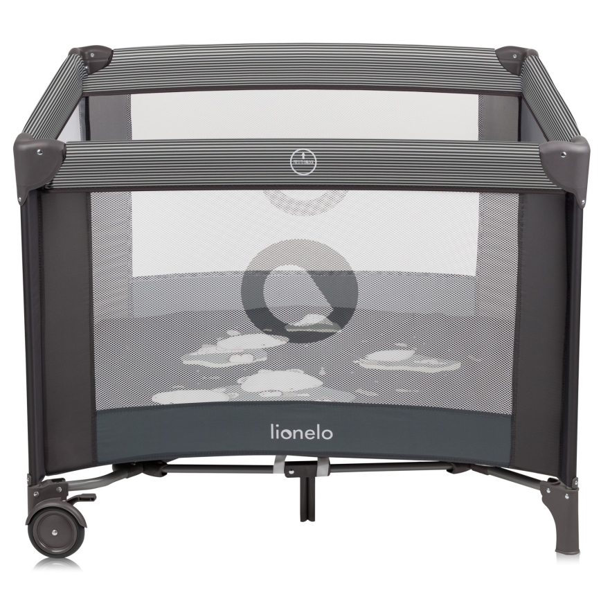 Lionelo - BONNIE Playpen Grey Scandi