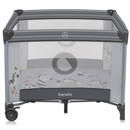 Lionelo - BONNIE Playpen Grey Stone