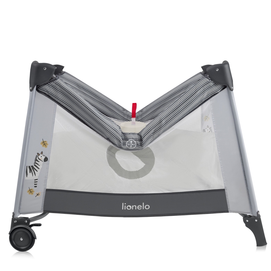 Lionelo - BONNIE Playpen Grey Stone