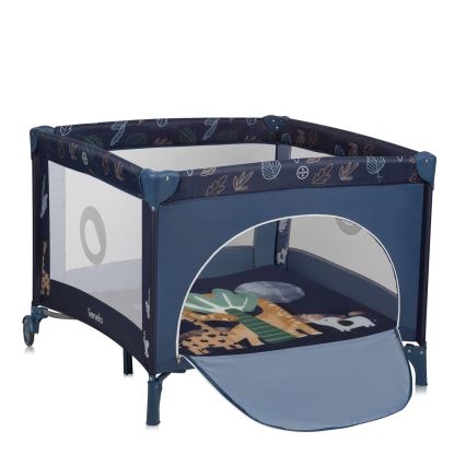 Lionelo - BONNIE Playpen Navy Blue