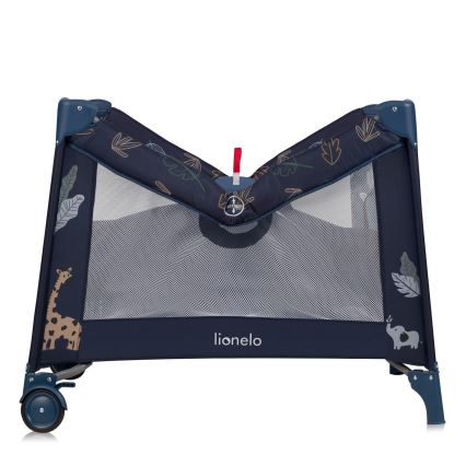 Lionelo - BONNIE Playpen Navy Blue