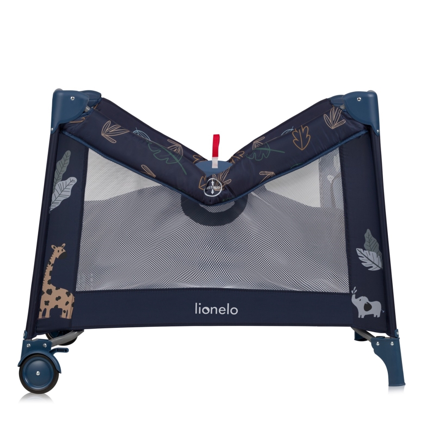 Lionelo - BONNIE Playpen Navy Blue