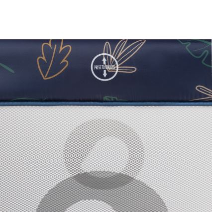 Lionelo - BONNIE Playpen Navy Blue