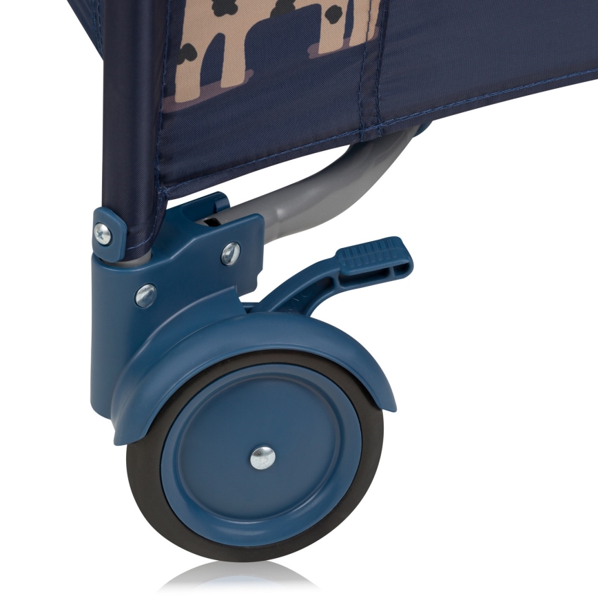Lionelo - BONNIE Playpen Navy Blue