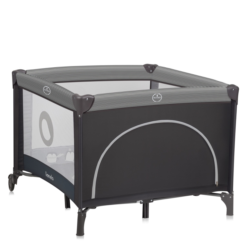 Lionelo - BONNIE Playpen, Scandi Grey