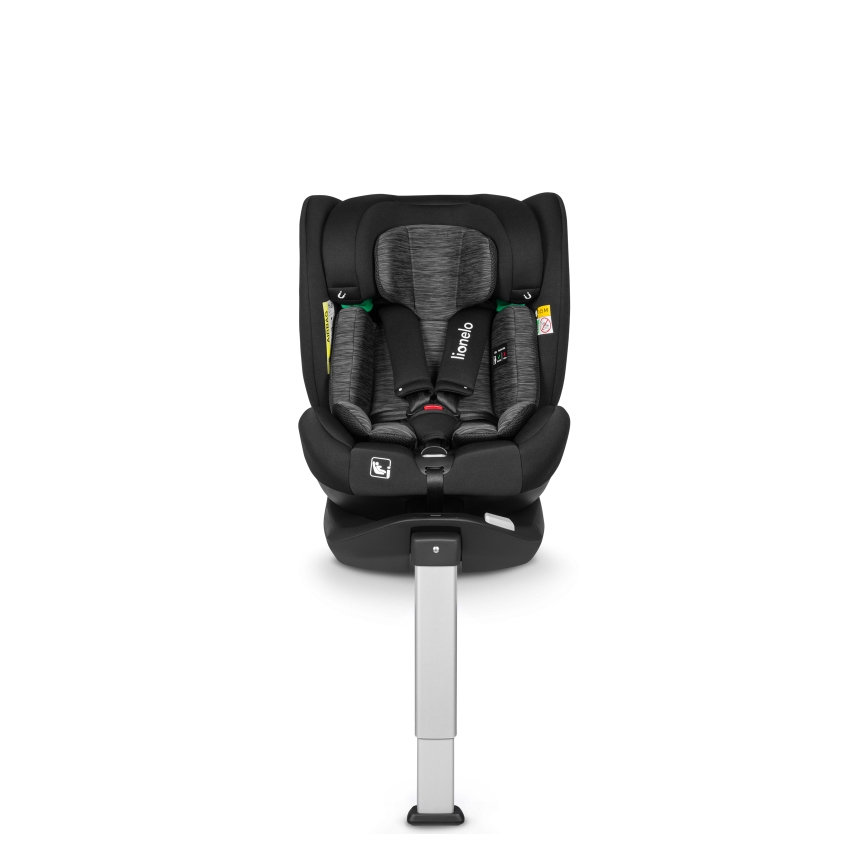 Lionelo - BRAAM i-Size 40-150 cm Rotating Car Seat with Base Black Carbon