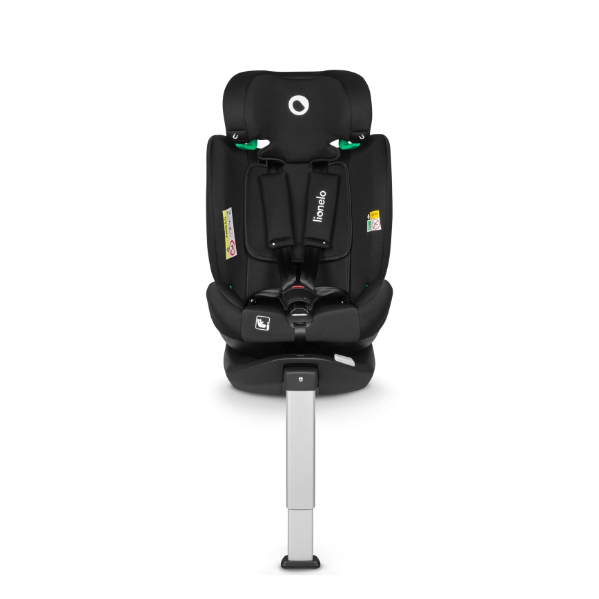 Lionelo - BRAAM i-Size 40-150 cm Rotating Car Seat with Base Black Carbon