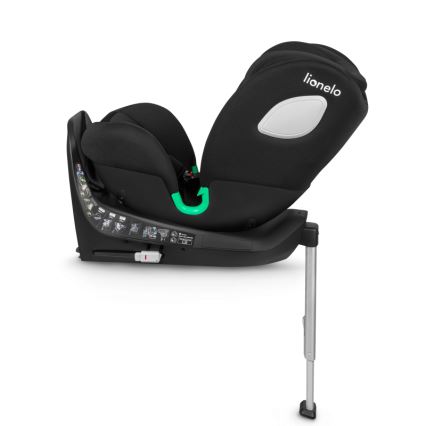 Lionelo - BRAAM i-Size 40-150 cm Rotating Car Seat with Base Black Carbon