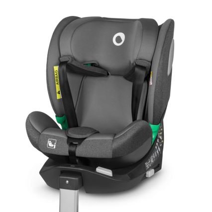 Lionelo - BRAAM i-Size Rotating Car Seat with Base 40-150 cm Grey Stone