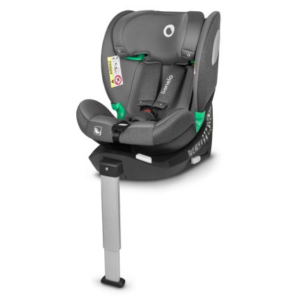 Lionelo - BRAAM i-Size Rotating Car Seat with Base 40-150 cm Grey Stone