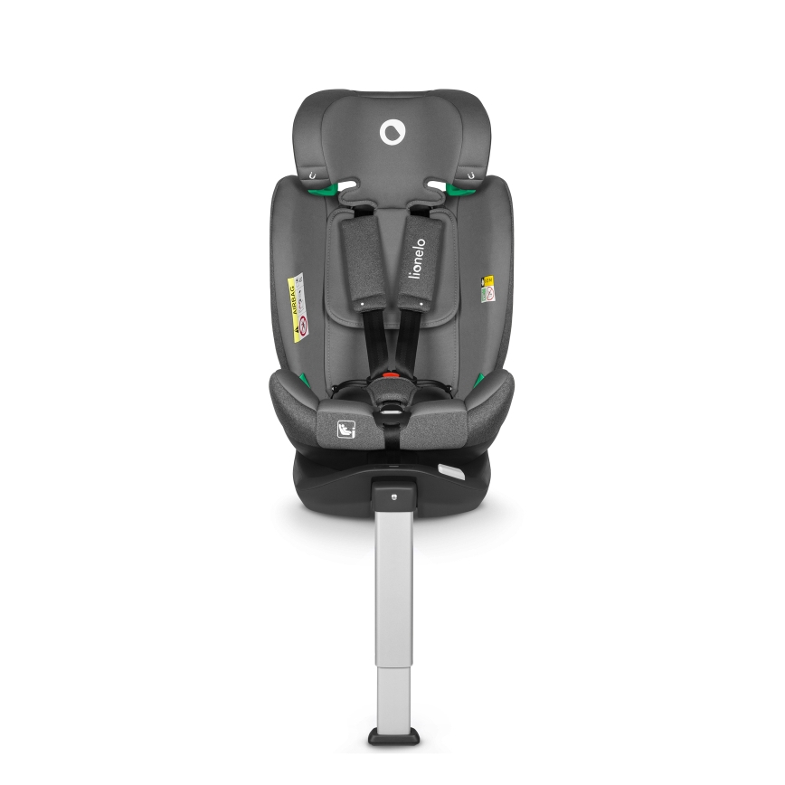 Lionelo - BRAAM i-Size Rotating Car Seat with Base 40-150 cm Grey Stone