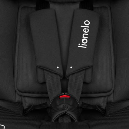 Lionelo - BRAVE i-Size Car Seat with Rotating Base 40-150 cm Black Carbon
