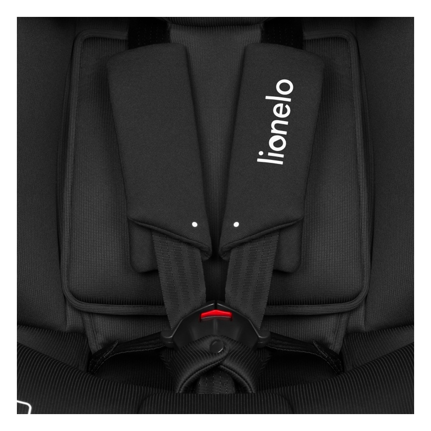 Lionelo - BRAVE i-Size Car Seat with Rotating Base 40-150 cm Black Carbon