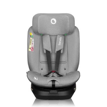 Lionelo - BRAVE i-Size Rotating Car Seat with Base 40-150 cm Grey Stone