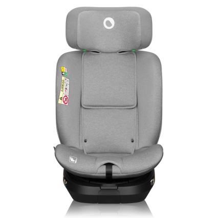 Lionelo - BRAVE i-Size Rotating Car Seat with Base 40-150 cm Grey Stone