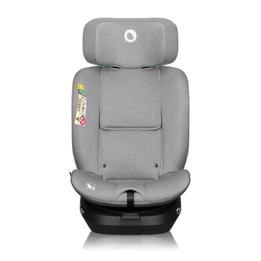 Lionelo - BRAVE i-Size Rotating Car Seat with Base 40-150 cm Grey Stone