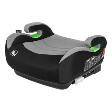 Lionelo - Car booster seat LUUK FIX i-Size 125-150 cm black/grey