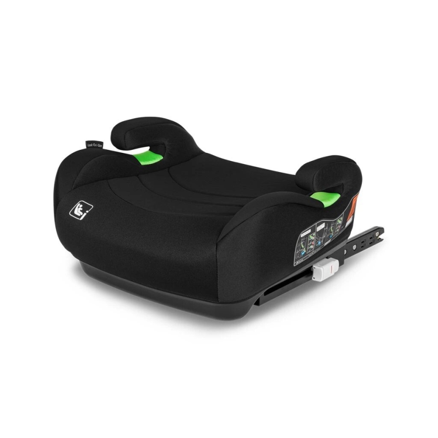 Lionelo - Car booster seat LUUK FIX i-Size 125-150 cm black