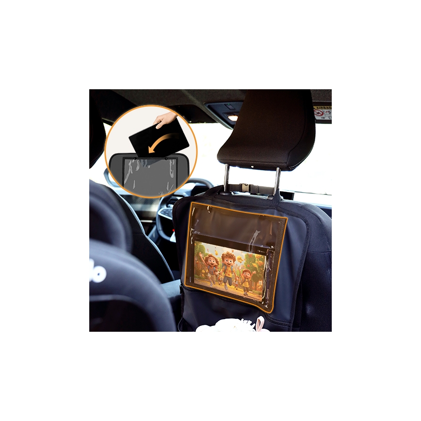 Lionelo - Car Organizer SEAT ORGANIZER Grey