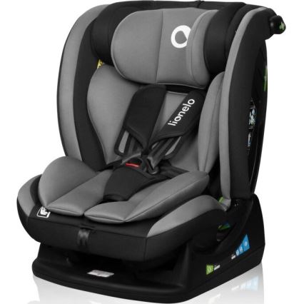 Lionelo - Car seat AART i-Size 40-150 cm black/grey