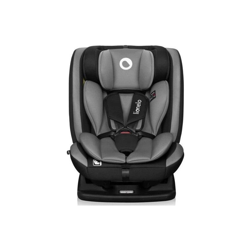 Lionelo - Car seat AART i-Size 40-150 cm black/grey
