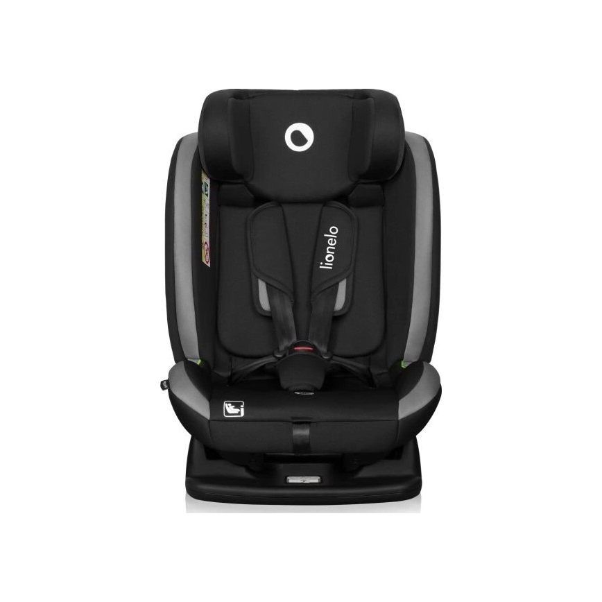 Lionelo - Car seat AART i-Size 40-150 cm black/grey