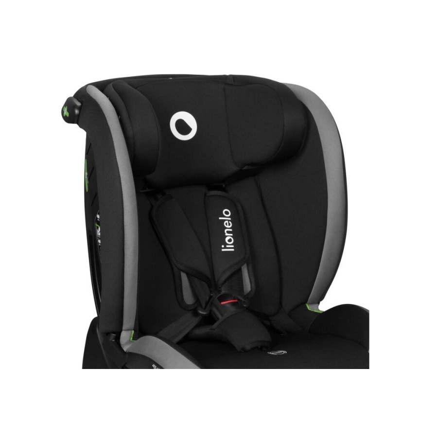 Lionelo - Car seat AART i-Size 40-150 cm black/grey