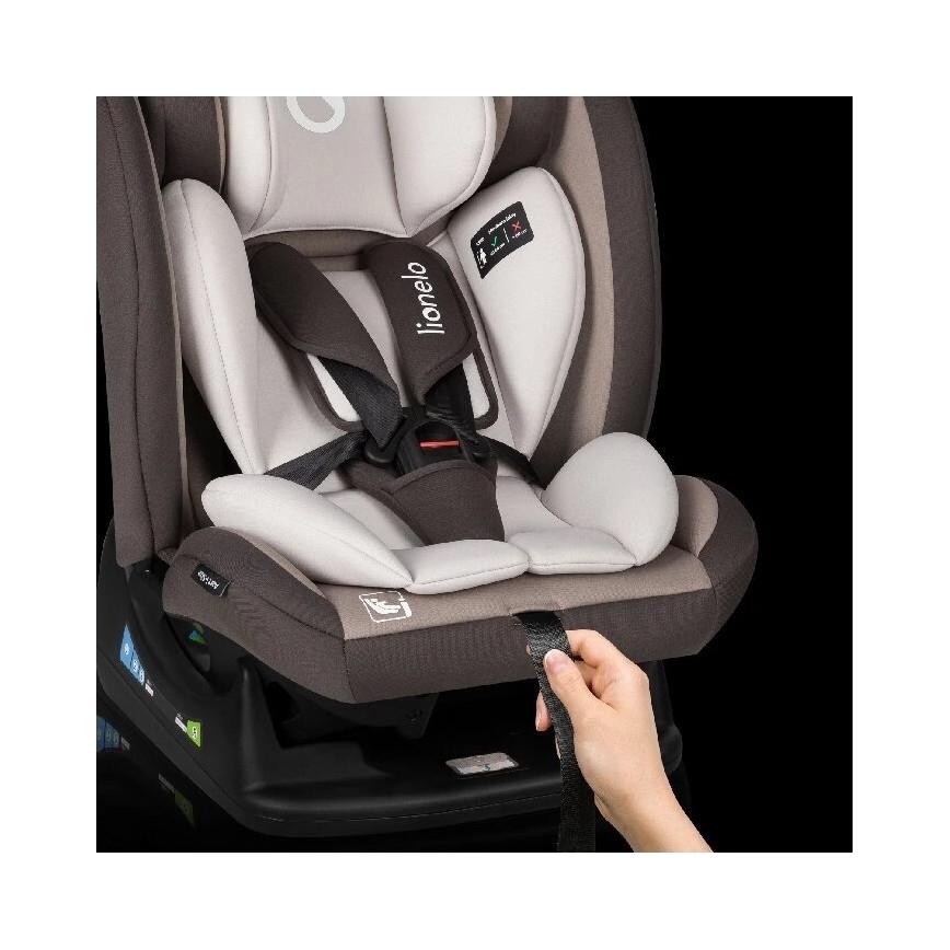 Lionelo - Car seat AART i-Size 40-150 cm brown/creamy