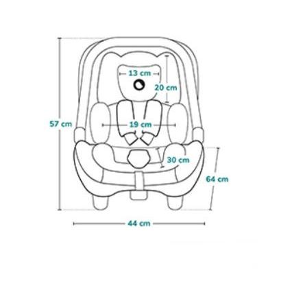 Lionelo - Car seat ASTRID i-Size 40-87 cm beige