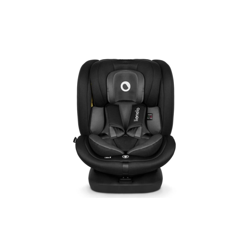 Lionelo - Car seat BASTIAAN i-Size 40-150 cm black/grey