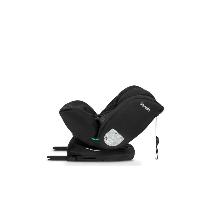 Lionelo - Car seat BASTIAAN i-Size 40-150 cm black