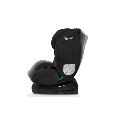 Lionelo - Car seat BASTIAAN i-Size 40-150 cm black